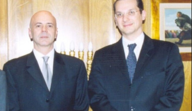 Junto a Jorge Alberto Telerman, 2003