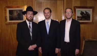 Visita del Rab Yosef Hebroni, 2007